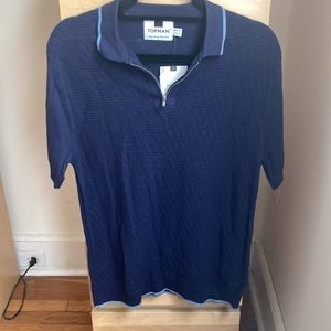 NWT TOPMAN Blue Sweater Shirt - Size Medium